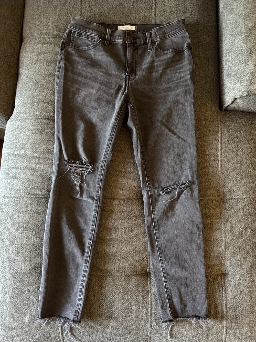 Madewell Distressed Skinny Jeans